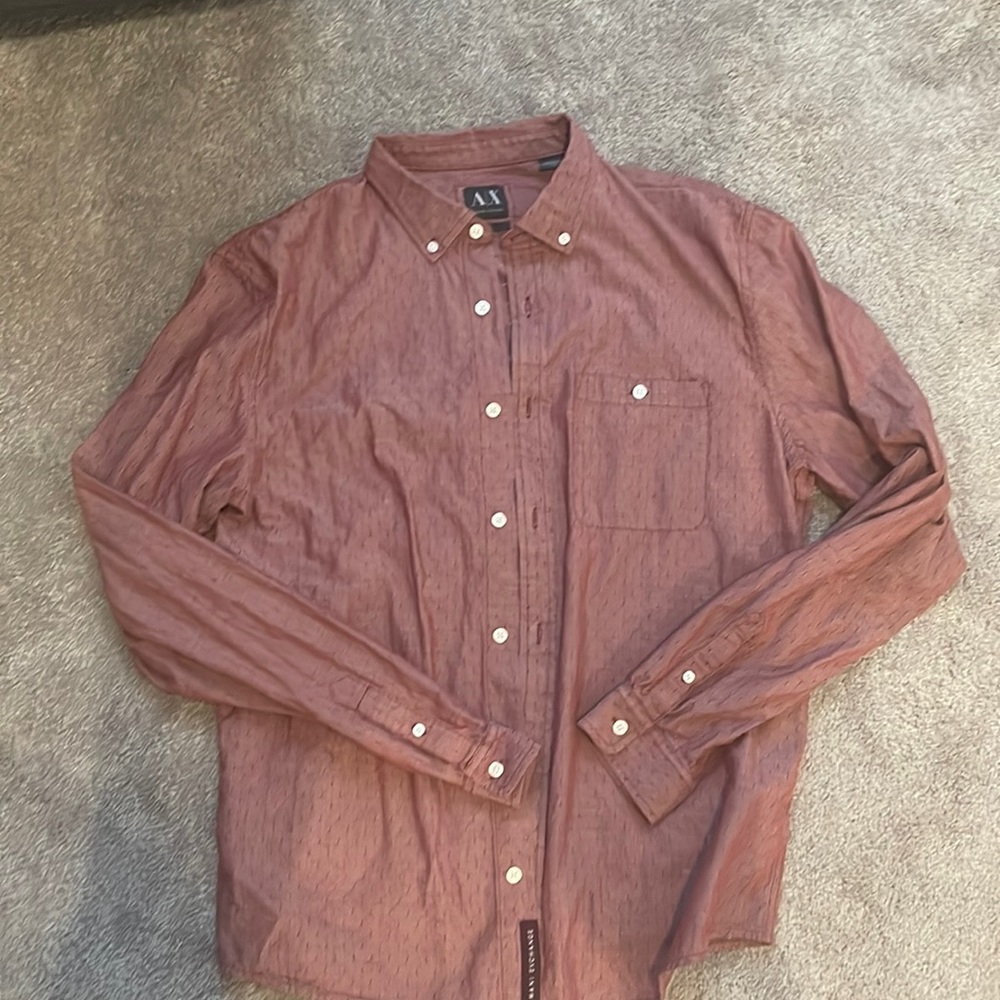 Armani Exchange Button Up